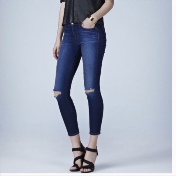 J Brand Denim - J Brand Alta Cropped Jeans
